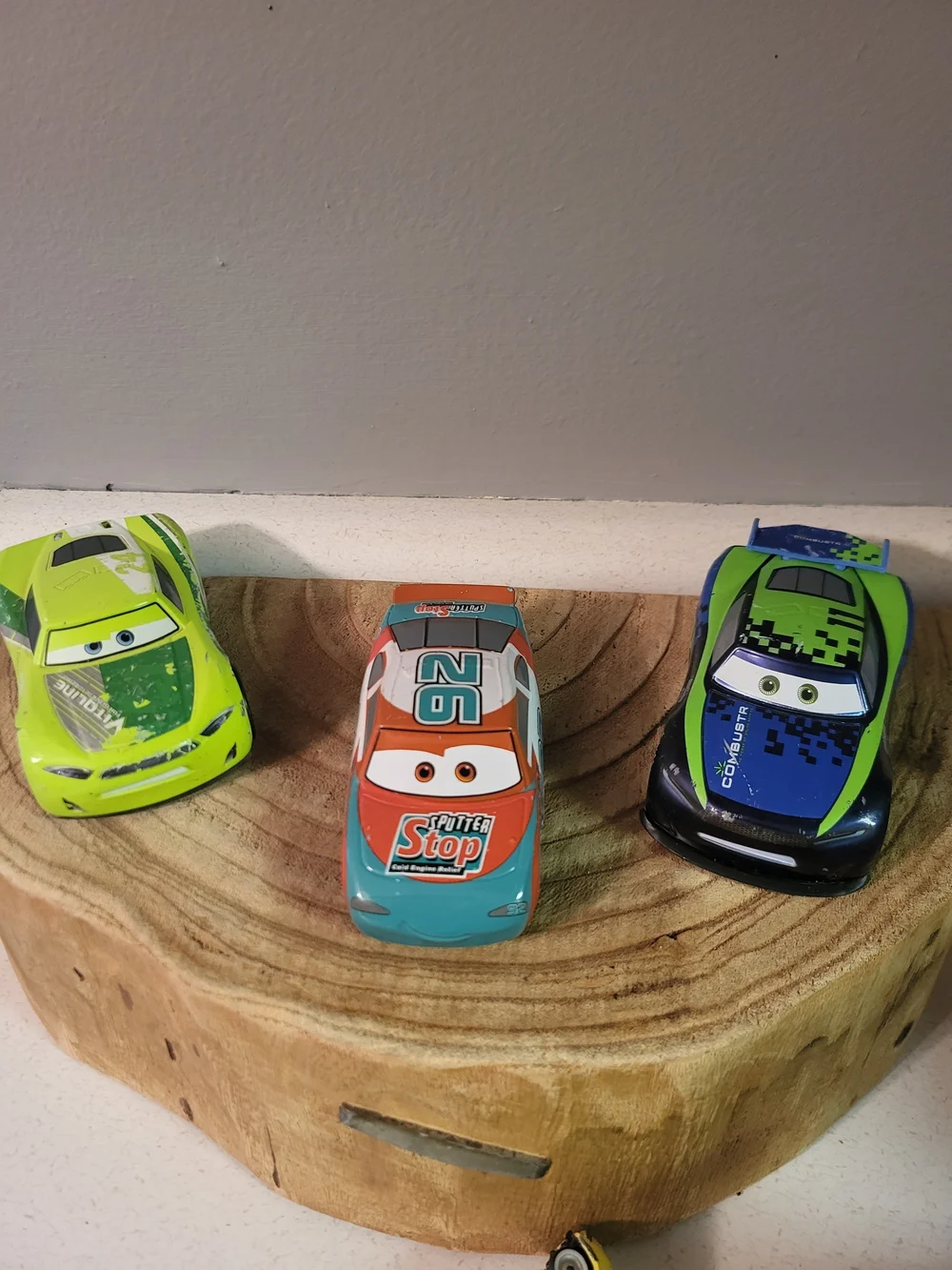 Larger Disney Pixar Cars Diecast Vehicles Lot of 3